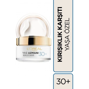Loreal Paris Yaş Uzmanı 30+ Kırışıklık Karşıtı Nemlendirici Krem 50 ml
