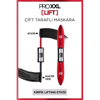 Loreal Paris Pro XXL Lift Çift Taraflı Maskara - Kirpik Lifting Etkisi