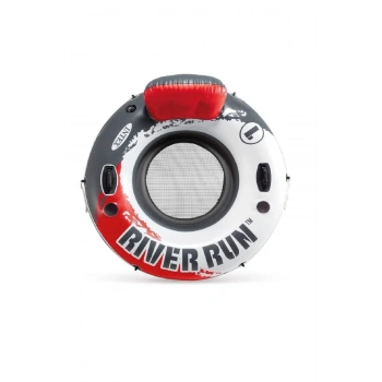 intex River Run Fileli İpli Kırmızı Koltuk Simit 135 cm 56825