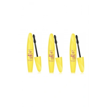 Golden Rose Siyah Maskara - Defined Lashes Maxim Eyes Mascara / 3 Adet