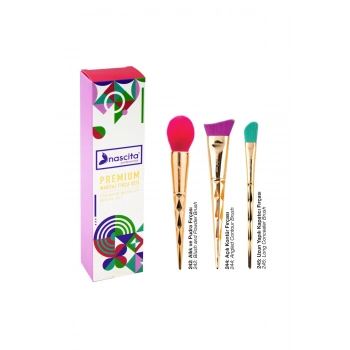 Stiletto 3Lü Makyaj Fırça Seti - 130