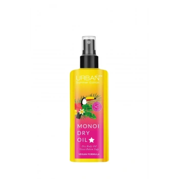 Urban Care Summer Body - Monoi Yağı içeren, Besleyici ve Nemlendirici Kuru Vücut Yağı Vegan 150 ml