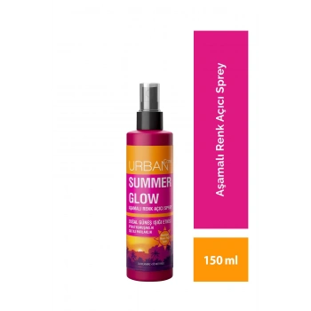 Urban Care Summer Glow Aşamalı Kalıcı Renk Açıcı Saç Spreyi - 150 ml
