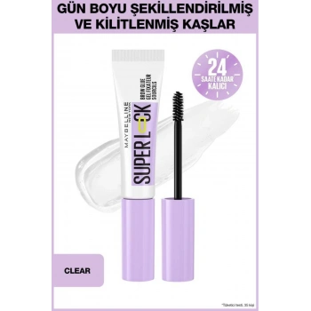 Maybelline New York Super Lock Brow Glue Kaş Sabitleyici Maskara
