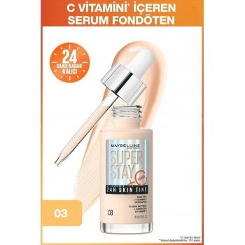 Maybelline New York Super Stay Skin Tint Fondöten - 03