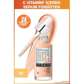 Maybelline New York Super Stay Skin Tint Fondöten - 20