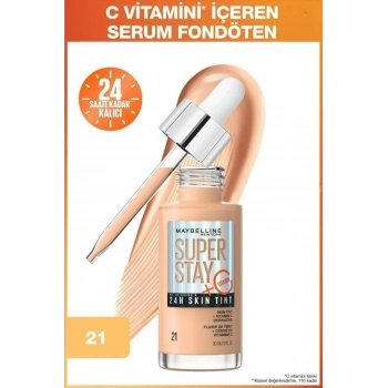 Maybelline New York Super Stay Skin Tint Fondöten - 21