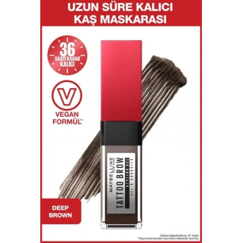 Maybelline New York Tattoo Brow 36 Saat Styling Gel - 260 Deep Brown