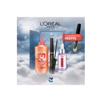 Loreal Paris Telescopic Carbon Black Maskara & Revitalift Filler Serum & Dream Long Wonder Water Mucize Bakım Suyu