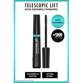 Telescopic Lift Suya Dayanıklı Maskara