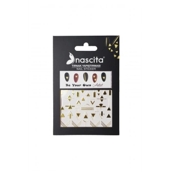 nascita Triangle Tırnak Stickerı - 08
