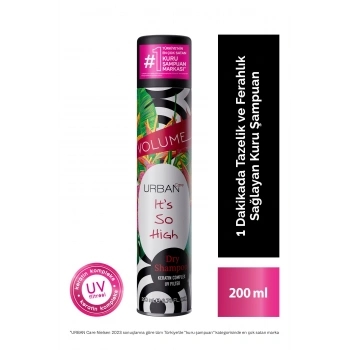 Urban Care Tropik Kokulu Hacimlendirici Kuru Şampuan - Vegan - UV Korumalı - 200 ml