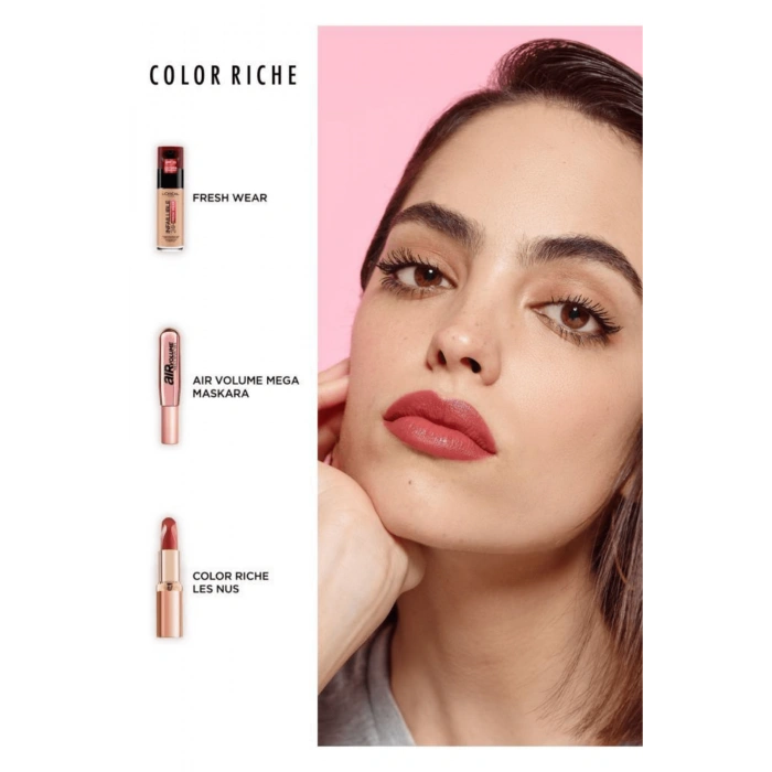 Loreal Paris Color Riche Les Nus Ruj 176 Nu Irrevent