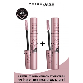 Maybelline New York Lash Sensational Sky High Maskara 2li Set