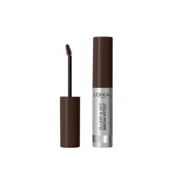 Loreal Paris Brow Artist Plump&set Renkli Kaş Sabitleyici Maskara - 108 Dark Brunette