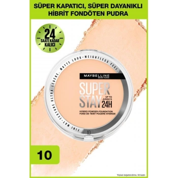 Maybelline New York Superstay Hibrit Pudra Fondöten - 10