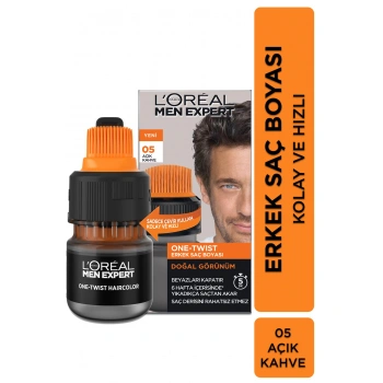 Loreal Paris Men Expert One-twist Erkek Saç Boyası Açık Kahve 05