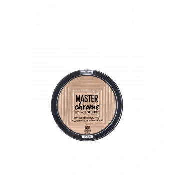 Maybelline New York Metalik Aydınlatıcı - Master Chrome Metallic Highlighter Molten Gold