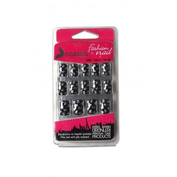 nascita 24lü Kurukafa Desenli Takma Tırnak