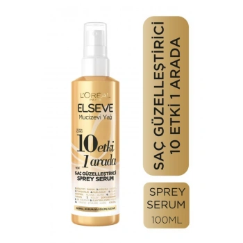 Elseve Mucizevi Yağ 10 Etki 1 Arada Saç Güzelleştirici Sprey Serum 150 ml