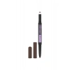 Maybelline New York Express Brow Satin Duo Çift Taraflı Kaş Kalemi 04 Koyu Ton