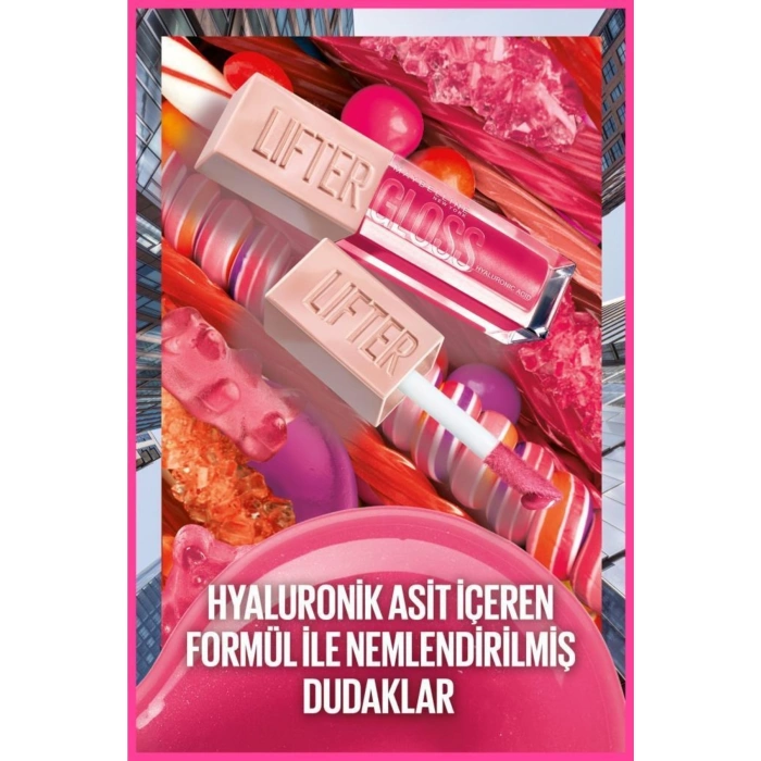 Maybelline New York Lifter Gloss Nemlendirici Dudak Parlatıcısı - 22 Peach Ring