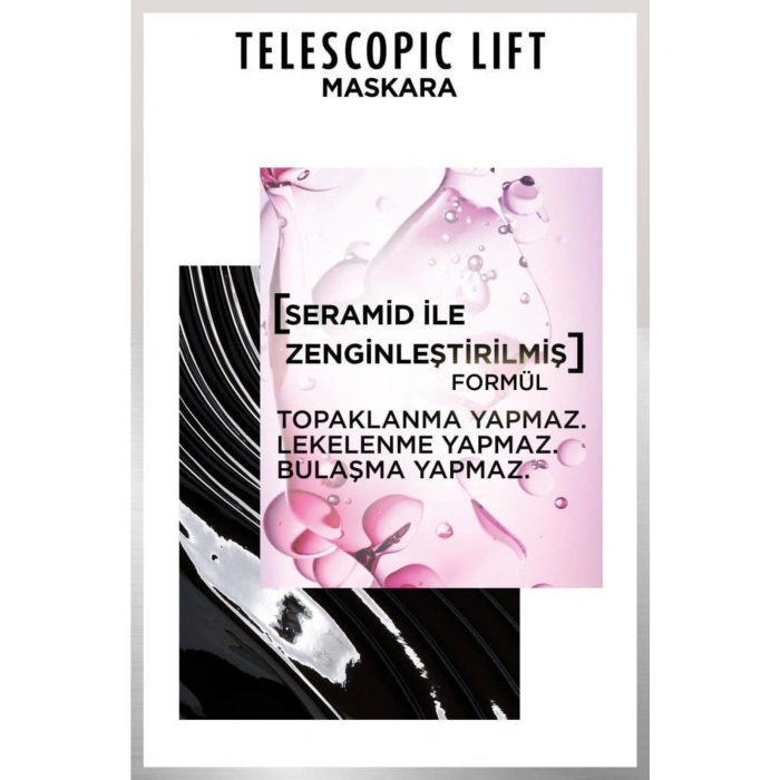 Loreal Paris Telescopic Lift Siyah Maskara 2li Set