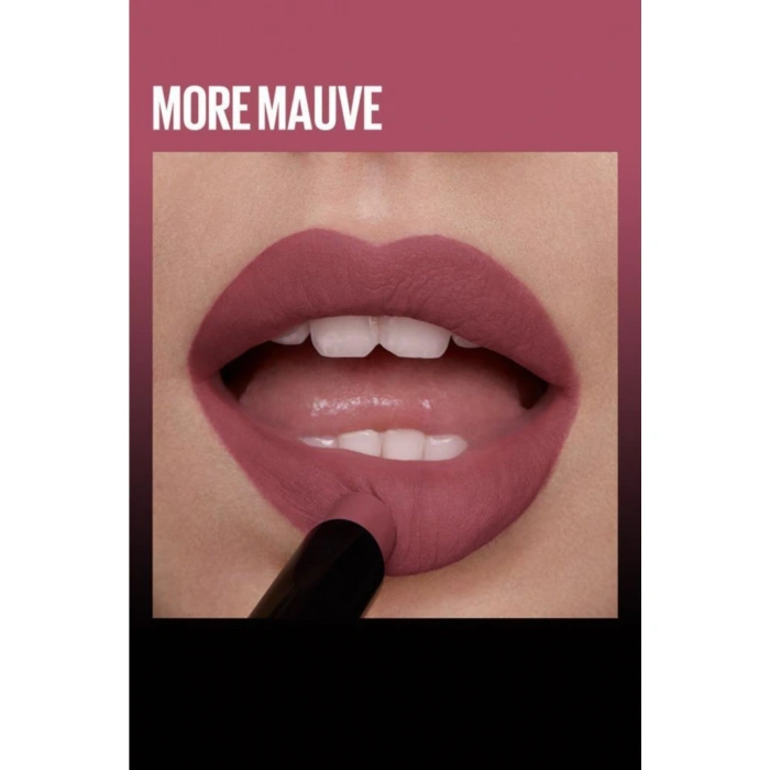 Maybelline New York Color Sensational Ultimatte Mat Ruj - 599 More Mauve Pembe