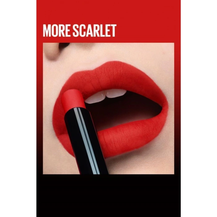 Maybelline New York Color Sensational Ultimatte Mat Ruj - 299 More Scarlet Kırmızı
