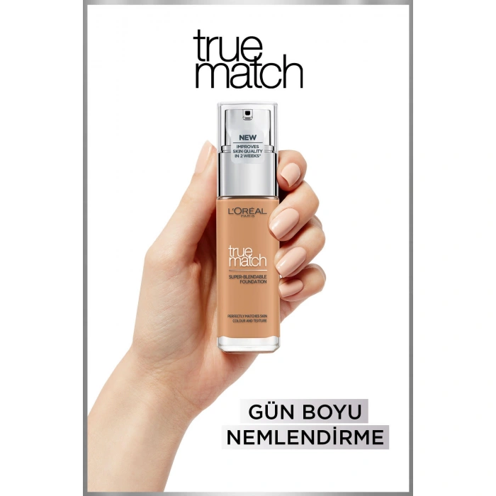 Loreal Paris True Match Bakım Yapan Fondöten 7d Golden Amber