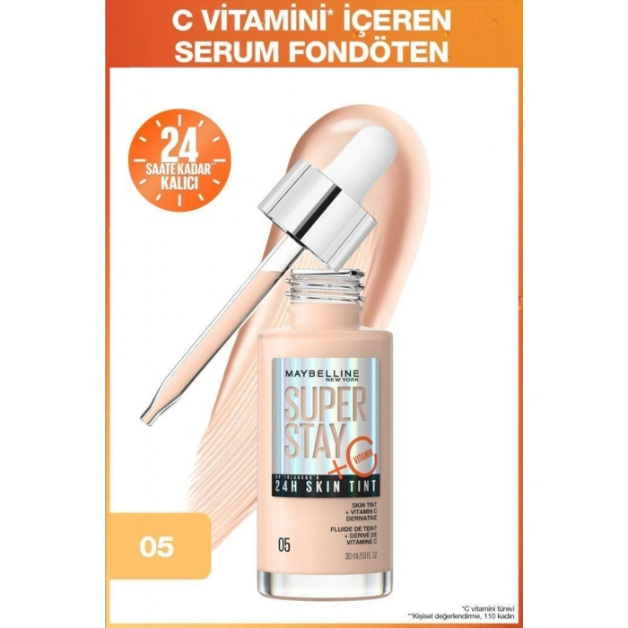 Maybelline New York Super Stay Skin Tint Fondöten - 05