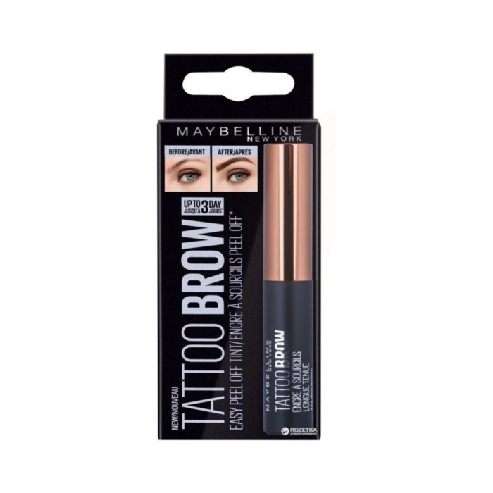 Maybelline New York Brow Tattoo Geçici Kaş Dövmesi - Koyu Ton