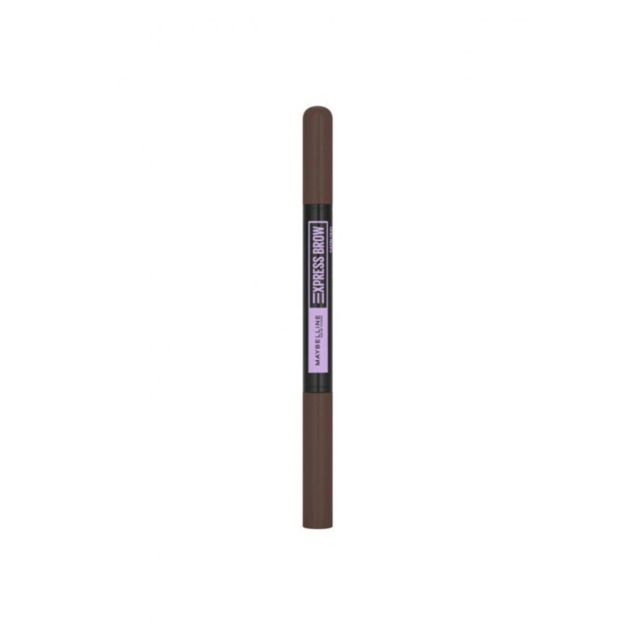 Maybelline New York Express Brow Satin Duo Çift Taraflı Kaş Kalemi 04 Koyu Ton