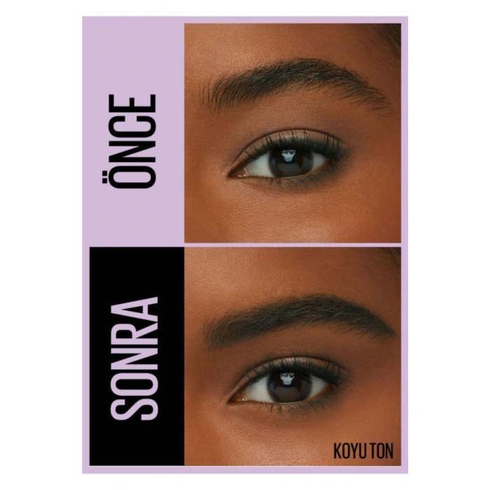 Maybelline New York Express Brow Satin Duo Çift Taraflı Kaş Kalemi 04 Koyu Ton