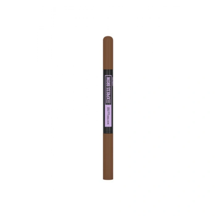 Maybelline New York Express Brow Satin Duo Çift Taraflı Kaş Kalemi - 02 Orta Ton