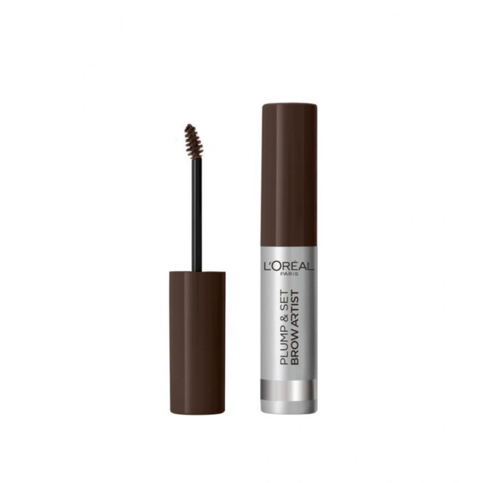 Loreal Paris Brow Artist Plump&set Renkli Kaş Sabitleyici Maskara - 108 Dark Brunette