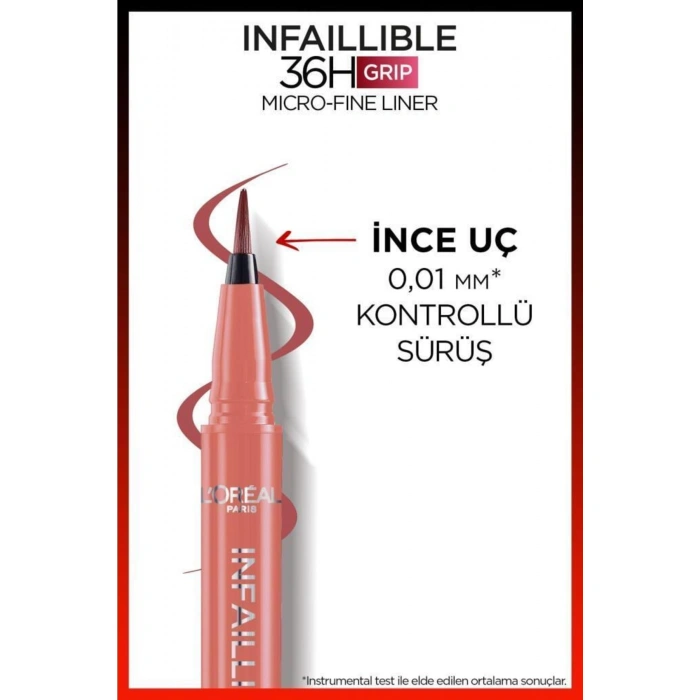Loreal Paris Infaillible 36H Grip Micro Fine Eyeliner 03 Ancient Rose
