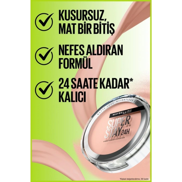 Maybelline New York Superstay Hibrit Pudra Fondöten - 30