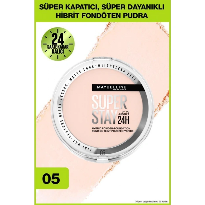 Maybelline New York Superstay Hibrit Pudra Fondöten - 05