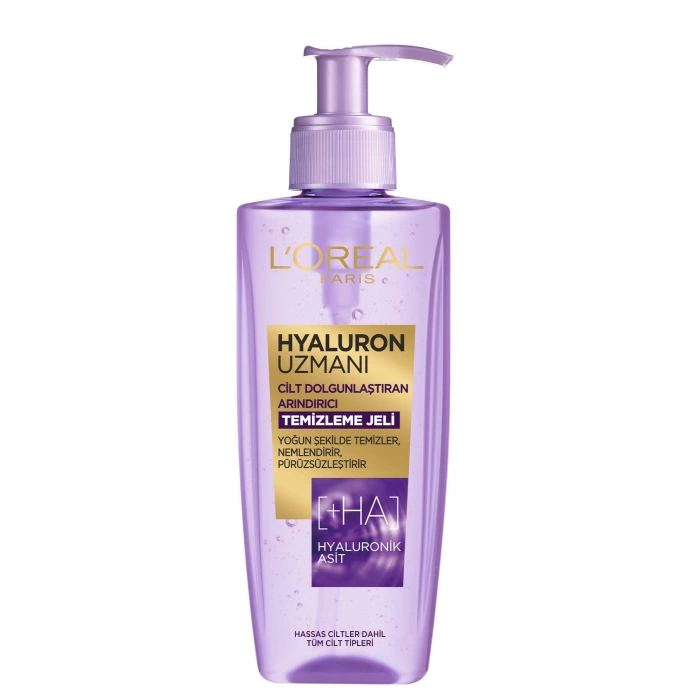 Loreal Paris Hyaluron Uzmanı Cilt Dolgunlaştıran Yüz Yıkama Jeli Hyaluronik Asit 200 ml