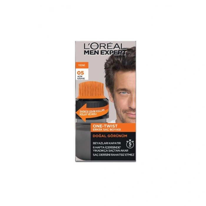 Loreal Paris Men Expert One-twist Erkek Saç Boyası Açık Kahve 05