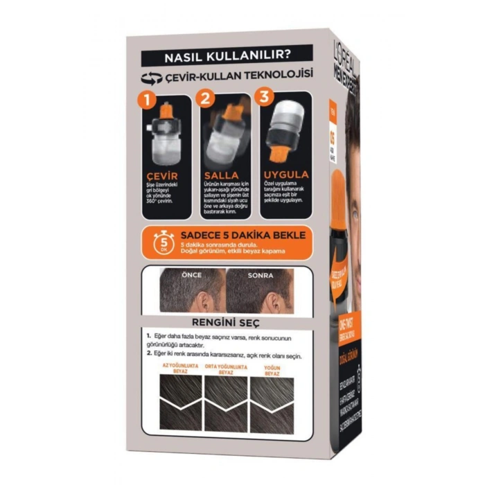 Loreal Paris Men Expert One-twist Erkek Saç Boyası Açık Kahve 05