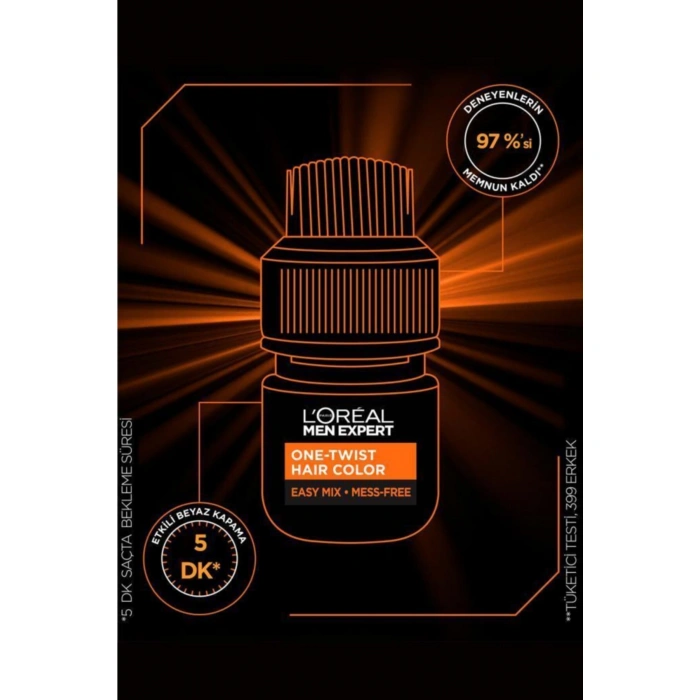 Loreal Paris Men Expert One-twist Erkek Saç Boyası Açık Kahve 05