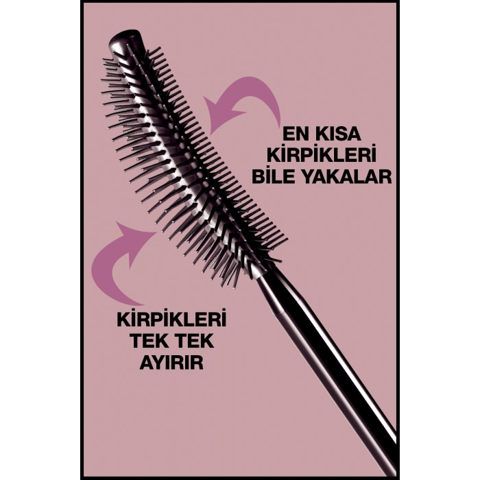 Maybelline New York Lash Sensational Yelpaze Etkili Siyah Maskara