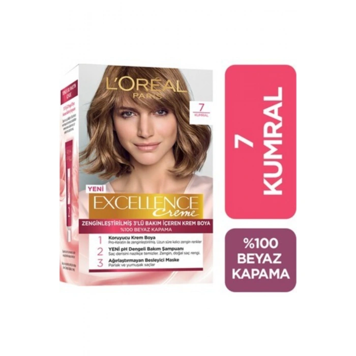 Loreal Paris Excellence Saç Boyası 7