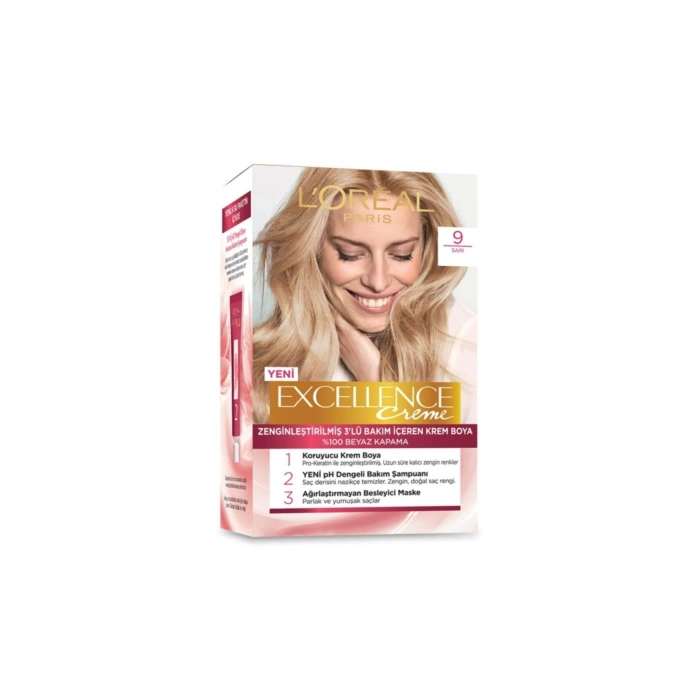 Loreal Paris Excellence Creme Saç Boyası 9 Sarı