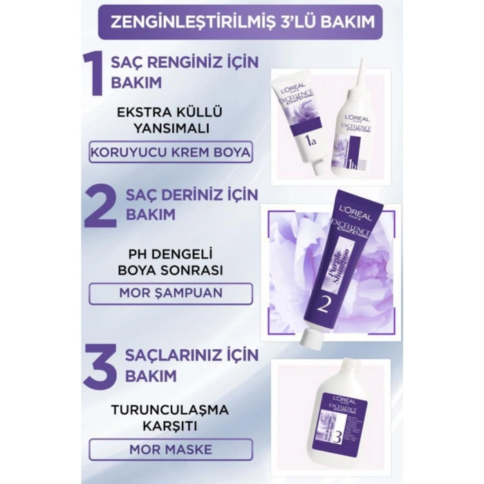 Loreal Paris Kadın 6.11 Ekstra Küllü Koyu Kumral Saç Boyası