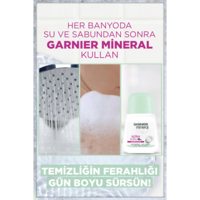 Garnier Mineral Ultra Kuru Kadın Roll-On Deodorant