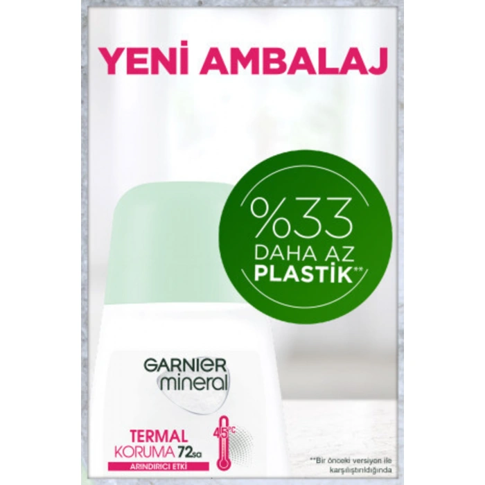 Garnier Mineral Termal Koruma Kadın Roll-On Deodorant