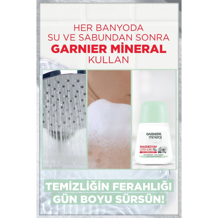 Garnier Mineral Magnezyum Ultra Kuru Roll-on Deodorant